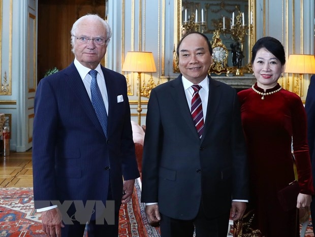 Thu tuong hoi kien Quoc vuong Thuy Dien Carl XVI Gustav hinh anh 1